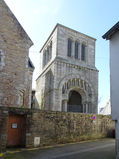 Concarneau : Clocher de l'ancienne église