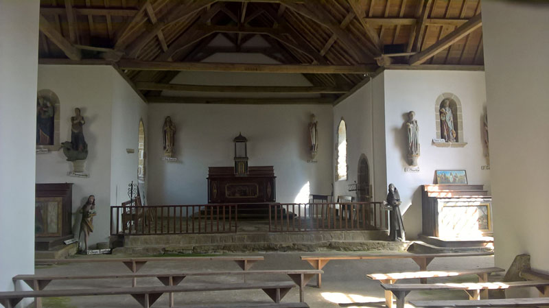 Kernével : Chapelle de Saint-Jean-Baptiste de Locjean