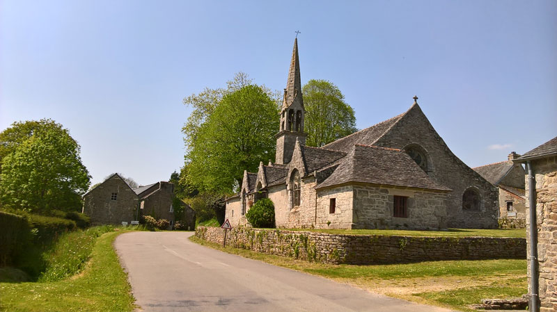 Saint-Yvi : Chapelle de Locmaria-an-Hent