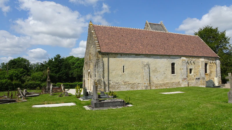 Angoville : Eglise Sainte-Anne