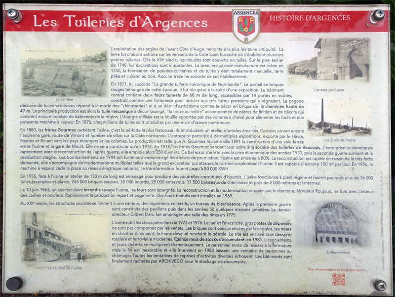 Argences : Les Tuileries d'Argences