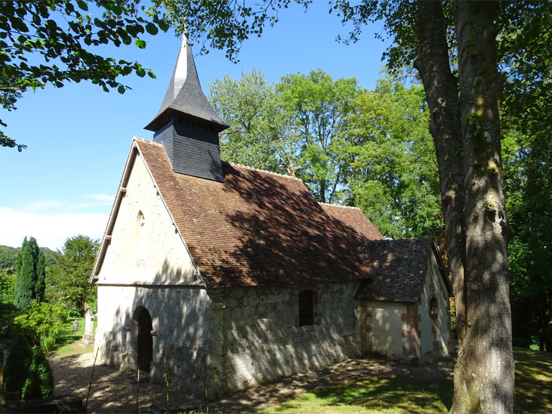 Auquainville : Eglise Saint-Aubin de Saint-Aubin-d'Auquainville