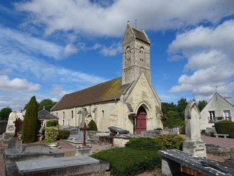 Authie : Eglise Saint-Vigor