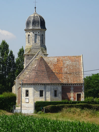 Basseneville : Eglise Notre-Dame de l'Assomption à Vauvers