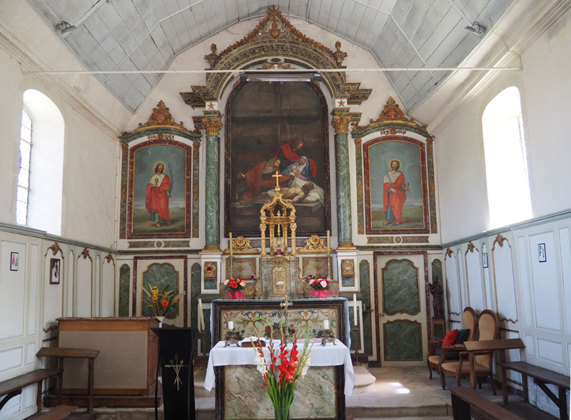 Bissières : Eglise Sainte-Croix