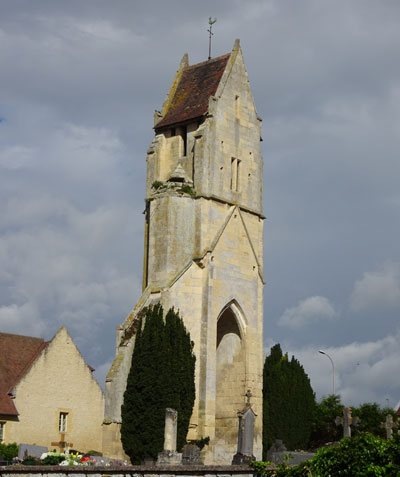Bretteville-sur-Odon : Clocher de l'ancienne église Notre-Dame