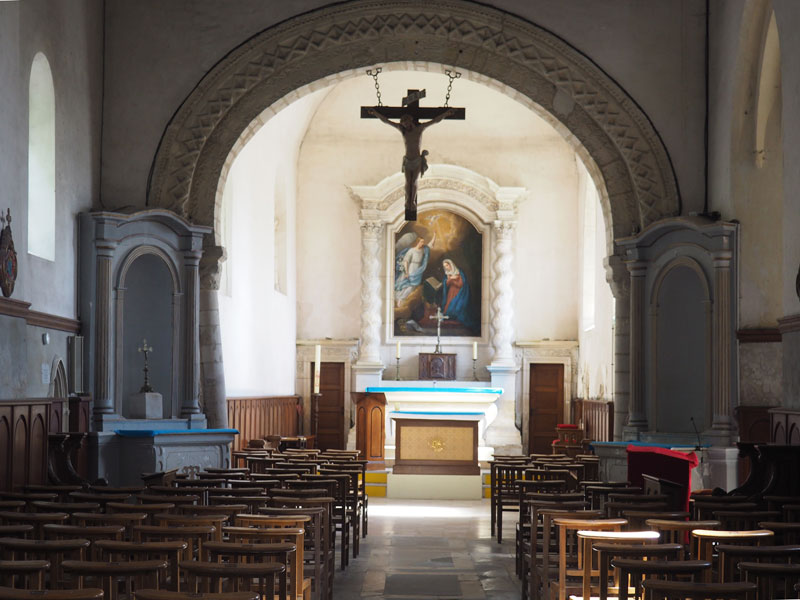 Cambes-en-Plaines : Eglise Saint-Martin