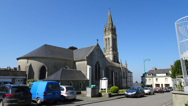 Caumont-l'Eventé : Eglise Saint-Clair-et-Saint-Martin