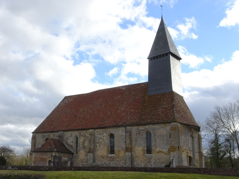 Coupesarte : Eglise Saint-Cyr