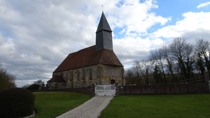 Coupesarte : Eglise Saint-Cyr