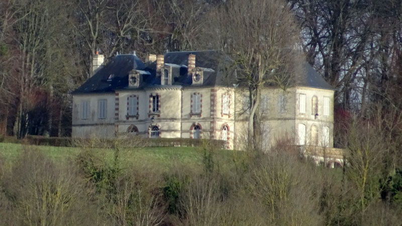 Dives-sur-Mer : Château de Sarlabot à Trousseauville