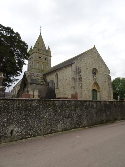 Englesqueville-la-Percée : Eglise Saint-Vigor