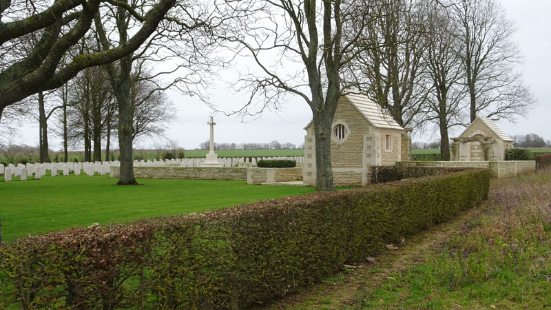 Fontenay-le-Pesnel : Cimetière militaire britannique