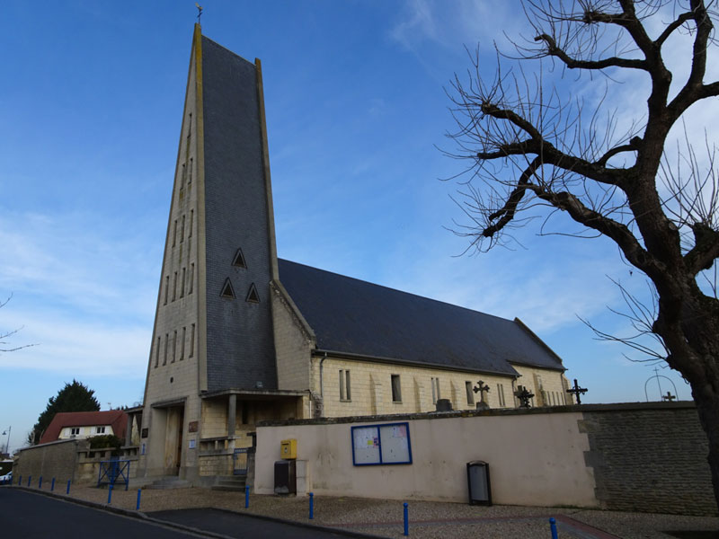 Frénouville - Eglise Saint-Martin (reconstruction)