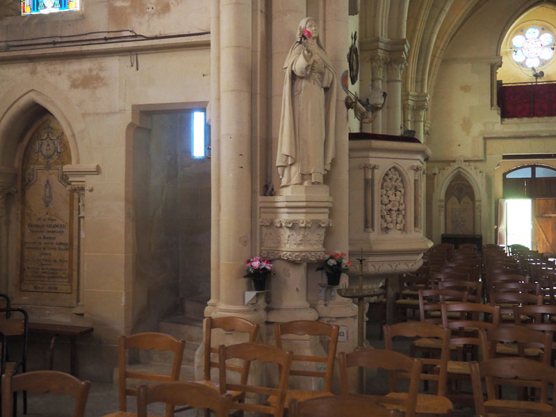 Grainville-Langannerie : Eglise Saint-Etienne - chaire à prêcher