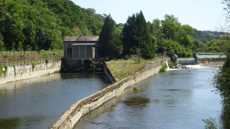 Grimbosq : Barrage hydrauélectrique