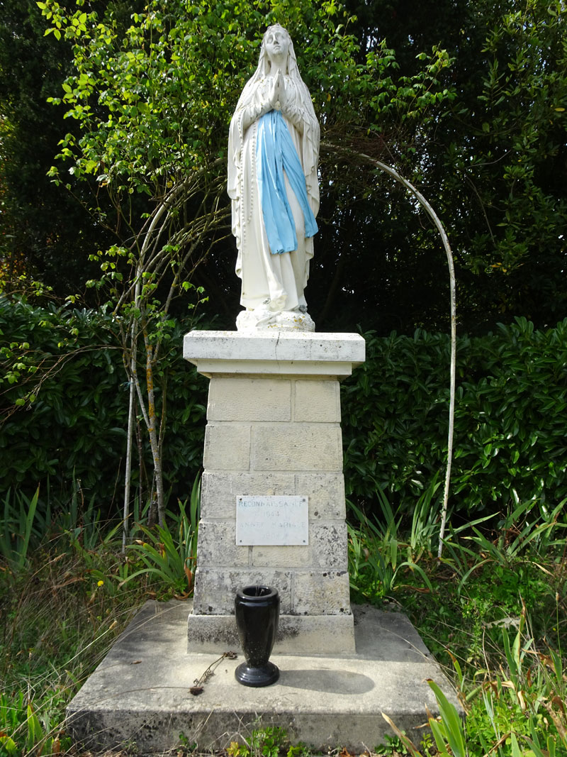 Hérouvillette : Vierge à Sainte-Honorine-la-Chardronnette