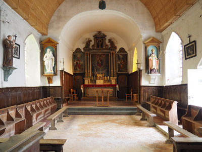 La Chapelle-Engerbold : Eglise Saint-Gerbold