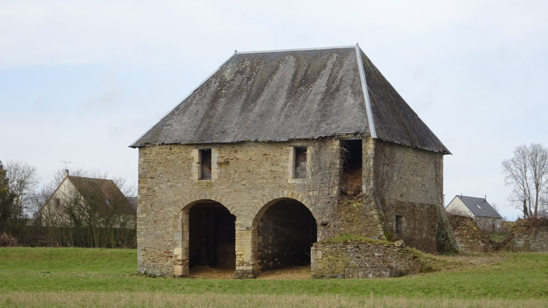 Landes-sur-Ajon : Château de Landes
