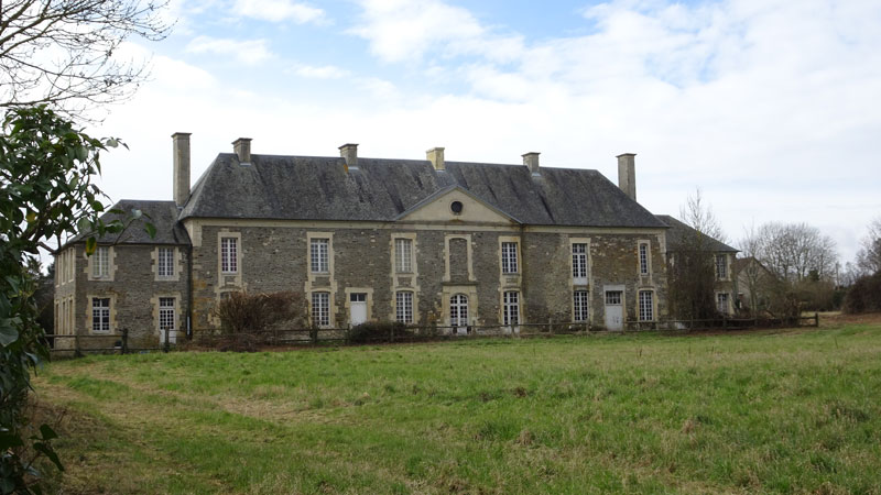 Landes-sur-Ajon : Château de Landes
