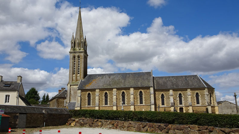 Landes-sur-Ajon : Eglise Notre-Dame