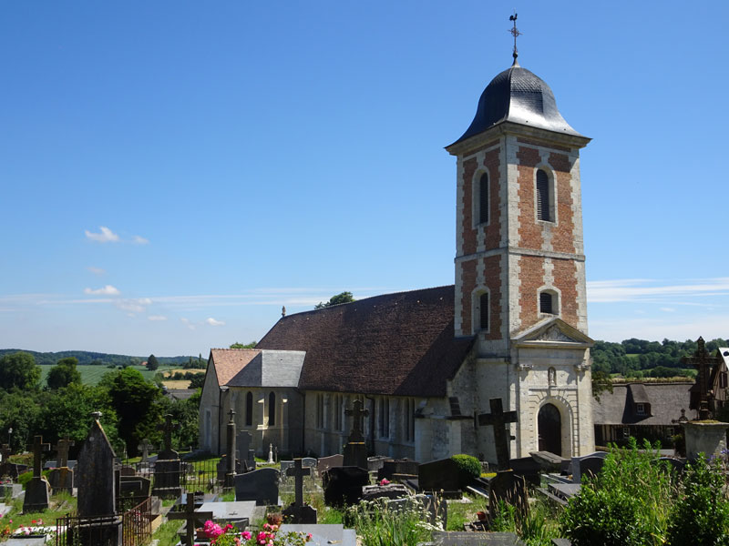 Le Mesnil-sur-Blangy : Eglise Notre-Dame