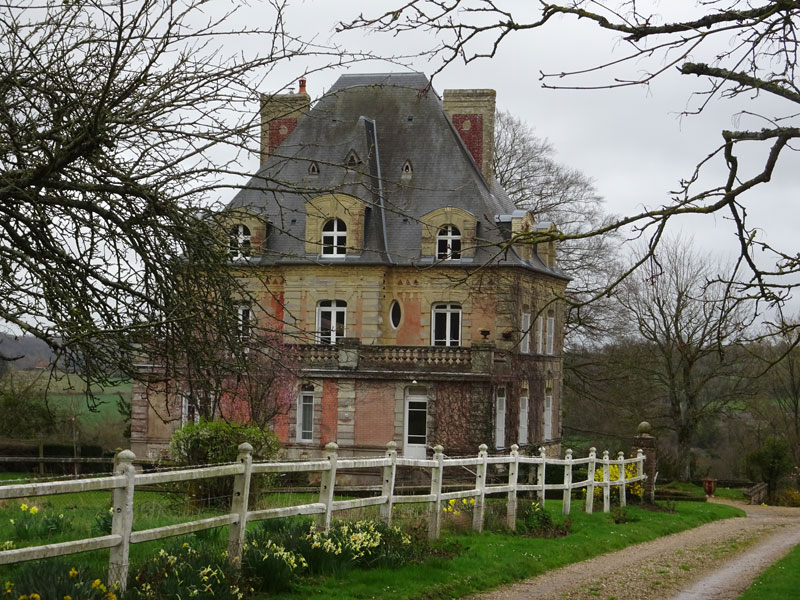 Le Mesnil-sur-Blangy : Château Rivière