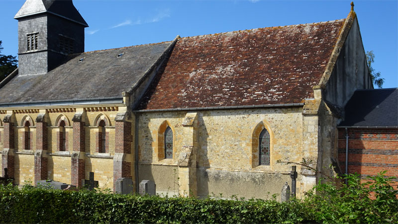 Les Authieux-Papion : Eglise Saint-Philbert