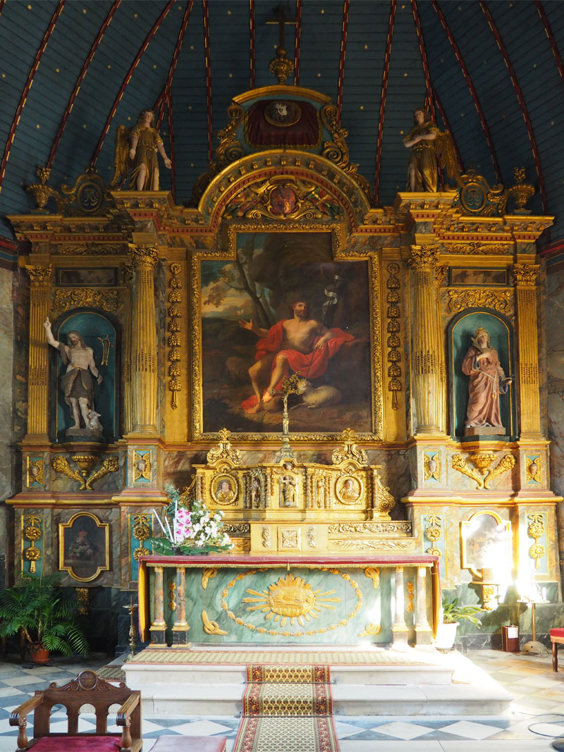 Manerbe : Eglise Saint-Jean-Baptiste