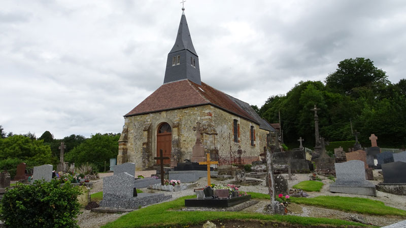 Montpinçon : Eglise Sainte-Croix