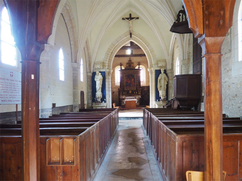 Ouézy : Eglise Saint-Pierre