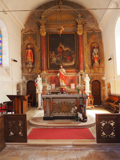 Ouilly-le-Tesson : Eglise Saint-Aubin