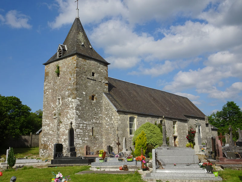 Roucamps : Eglise Saint-Laurent