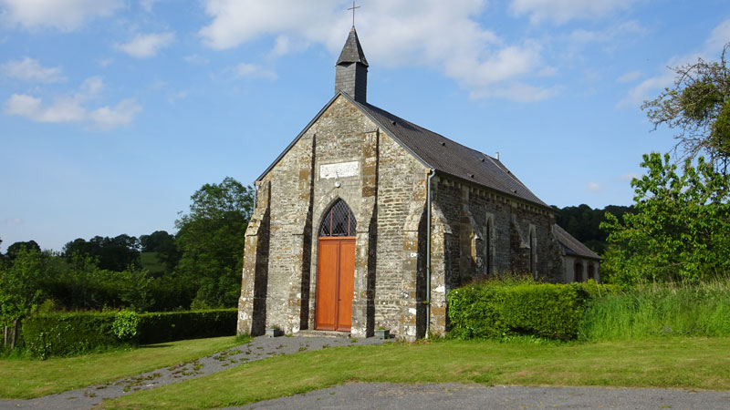 Roucamps : Chapelle Saint-Célerin au hameau d'Origny