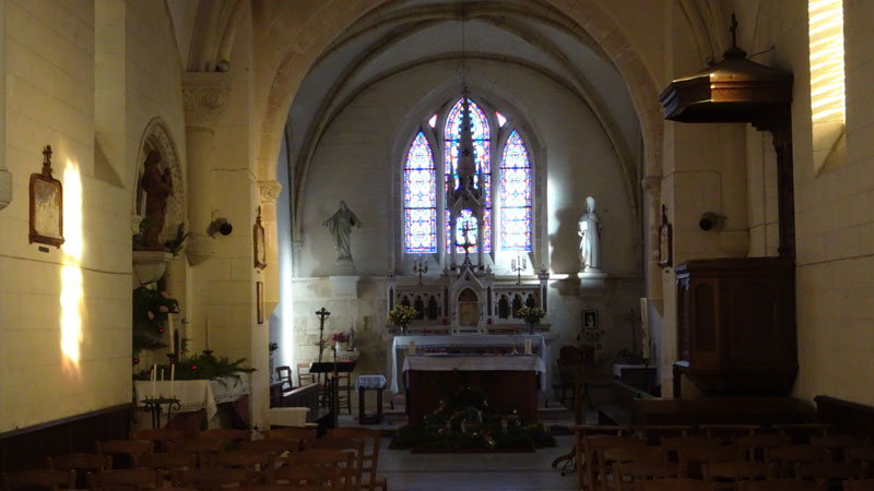 Saint-Aubin-d'Arquenay : Eglise Saint-Aubin