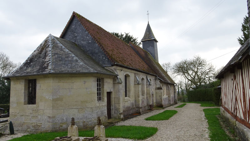 Saint-Aubin-Lébizay : Eglise Saint-Aubin