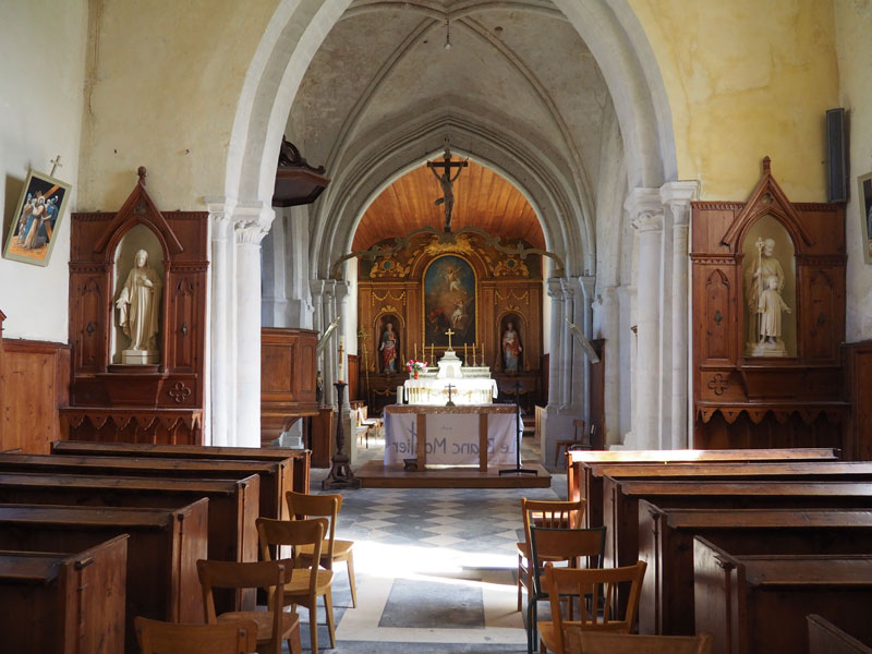 Saint-Côme-de-Fresné : Eglise Saint-Côme-et-Saint-Damien
