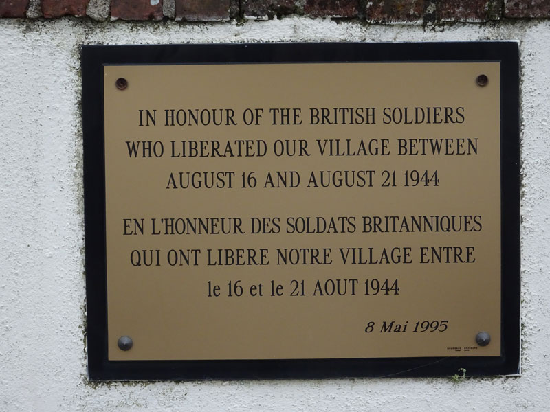Saint-Crespin : Bataille de Normandie
