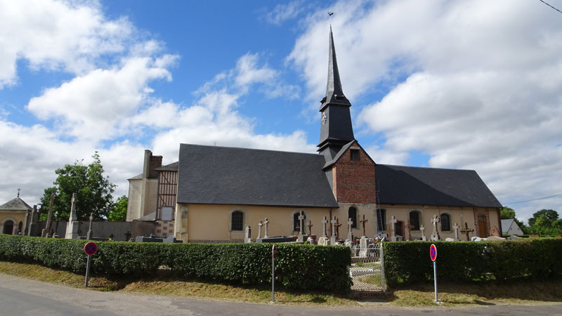 Saint-Cyr-du-Ronceray : Eglise Saint-Cyr-et-Sainte-Julitte
