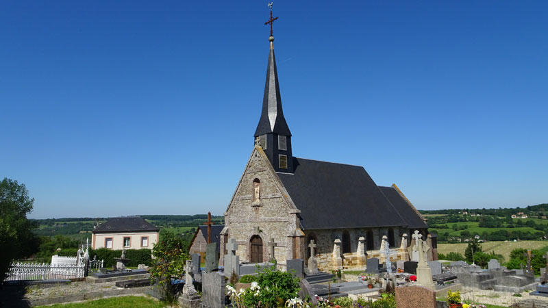 Saint-Germain-de-Montgommery : Eglise Saint-Germain