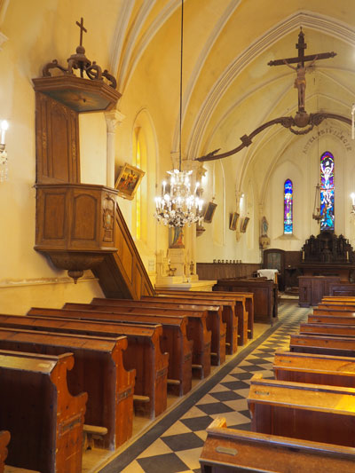 Saint-Pair-du-Mont : Eglise Sainte-Paterne - chaire à prêcher