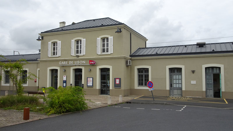 Sainte-Marguerite-d'Elle : Gare de Lison