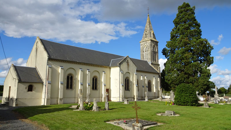 Sainte-Marguerite-d'Elle : Eglise Saint-Martin de Baynes