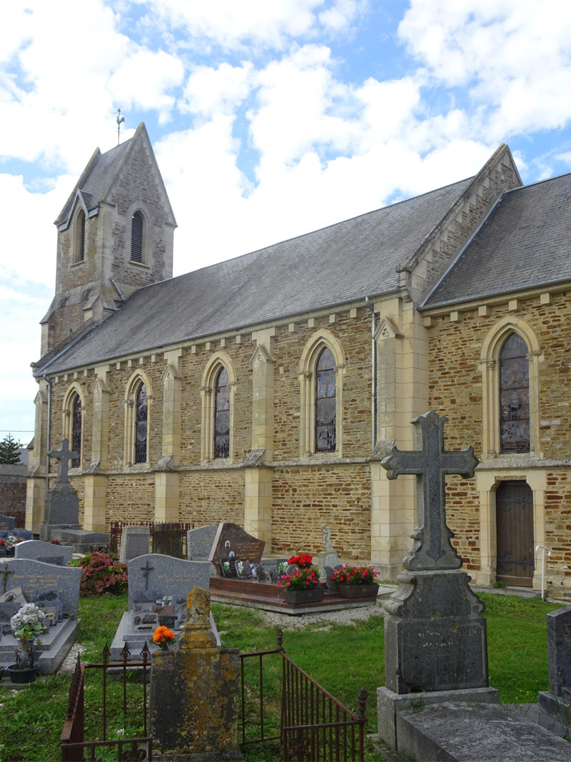 Sermentot : Eglise Saint-Aubin