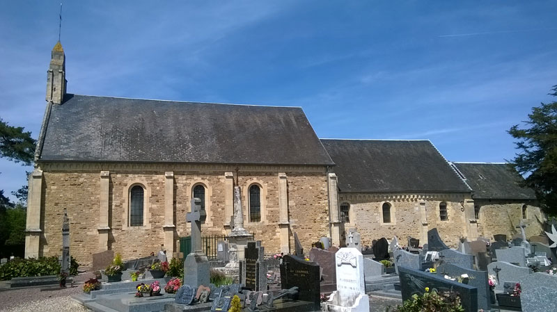 Tourville-sur-Odon : Eglise de la Sainte-Trinité