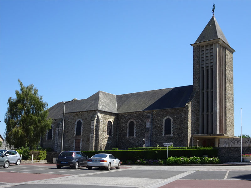 Agneaux : Eglise Saint-Jean-Baptiste