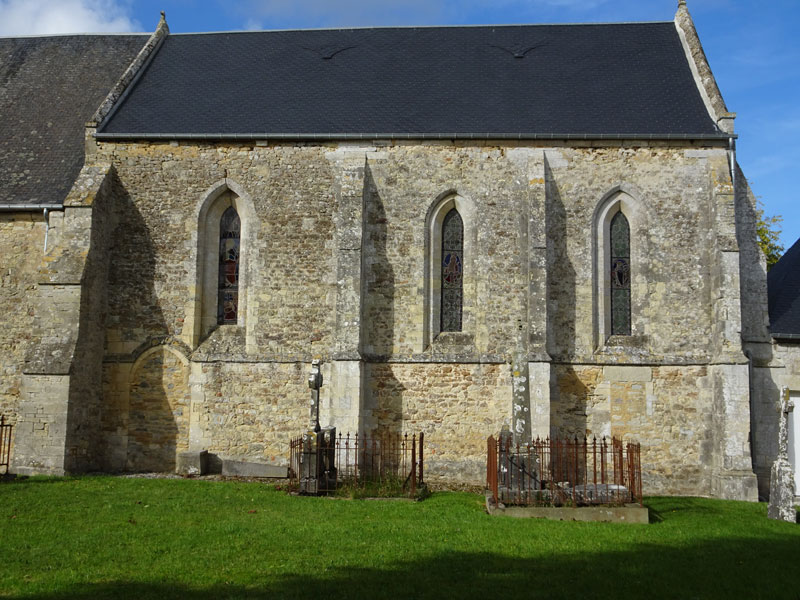 Catz : Eglise  Saint-Grégoire-le-Grand