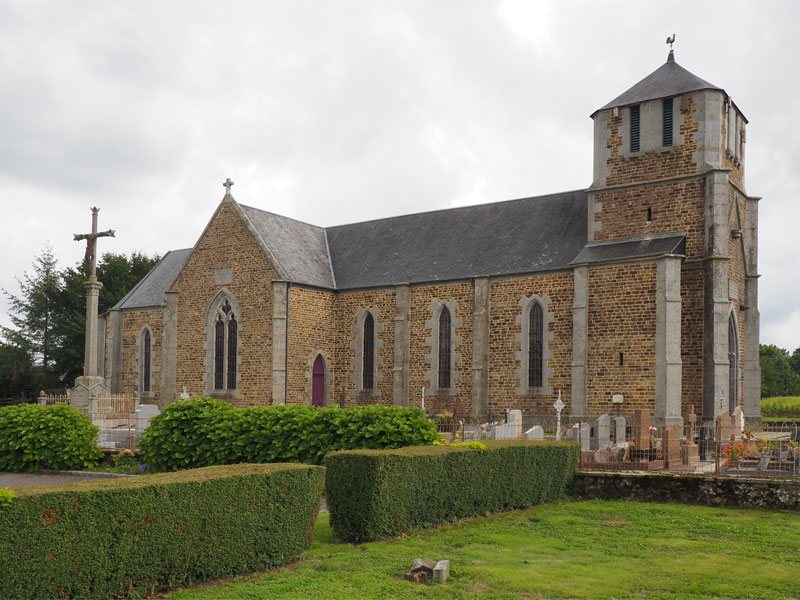 Le Mesnil-Ozenne : Eglise Saint-Martin