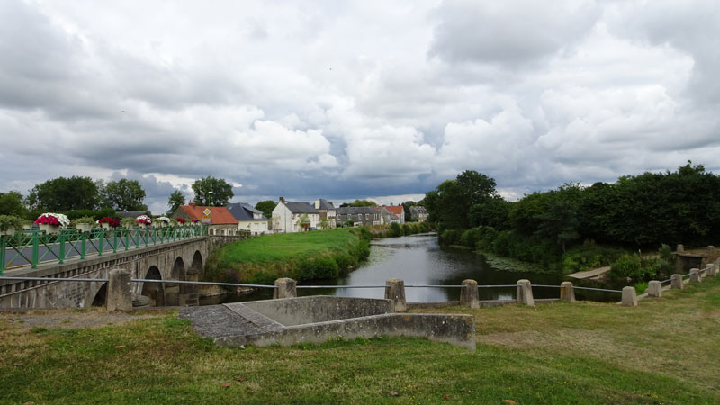Saint-Fromond : Pont sur la Vire