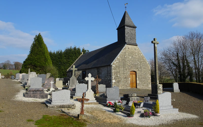 Saint-Jean-du-Corail-des-Bois : Eglise Saint-Jean-Baptiste